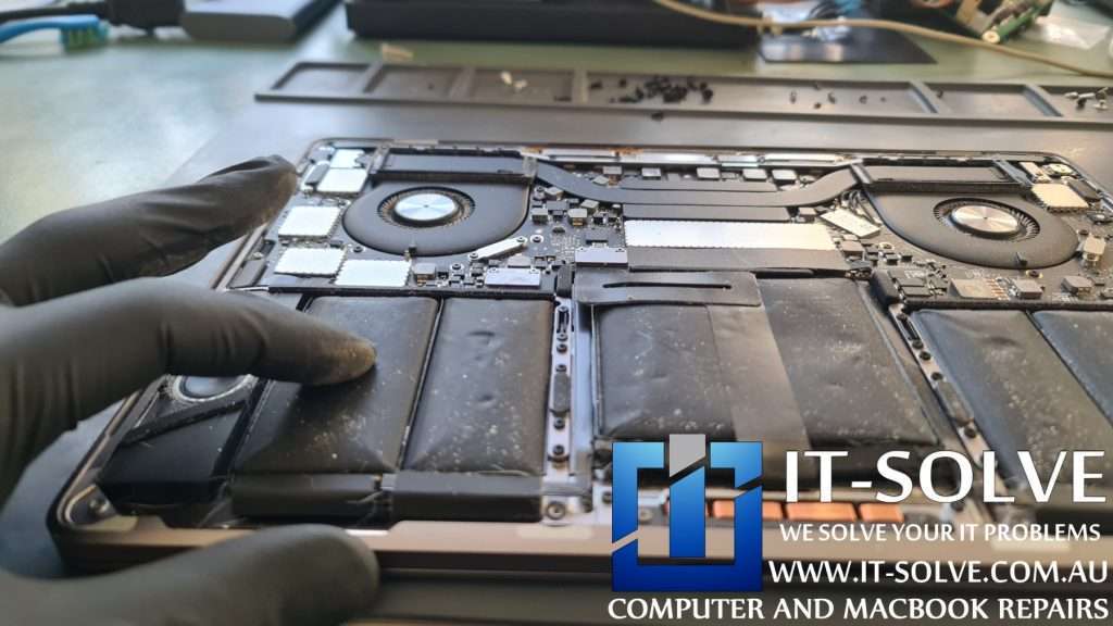 Macbook Pro A1706 Battery Service Recommended Repair