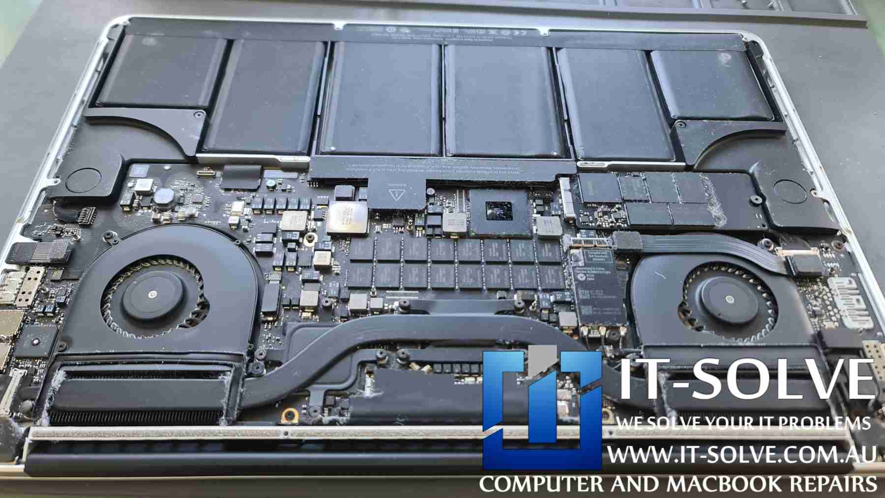 Macbook Pro A1398 Battery Replacement - Not Holding Charge | IT-Solve ...